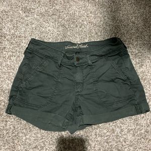 Target mid rise midi shorts